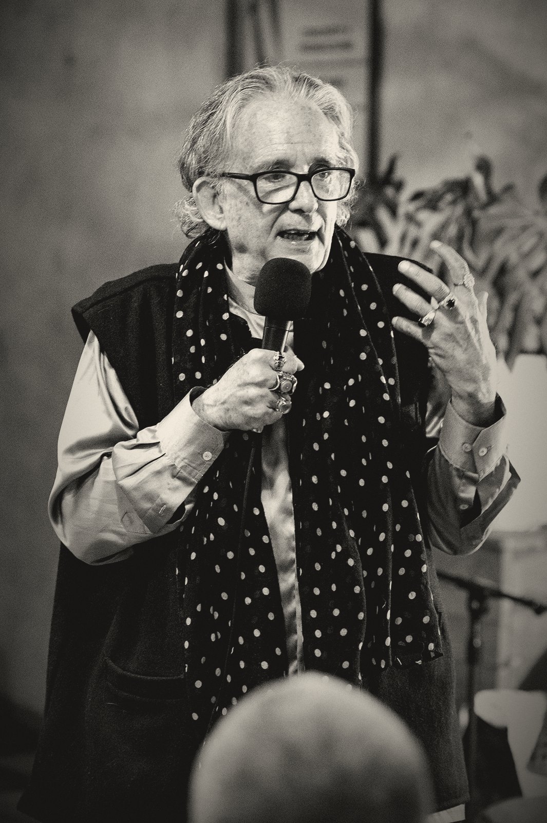 Andrew Harvey, teaching — gesture